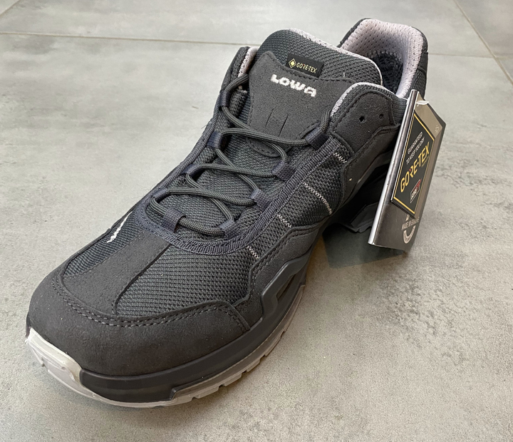 Кроссовки трекинговые Lowa Gorgon GTX 46 р, цвет Черный (graphite), легкие ботинки трекинговые - изображение 1