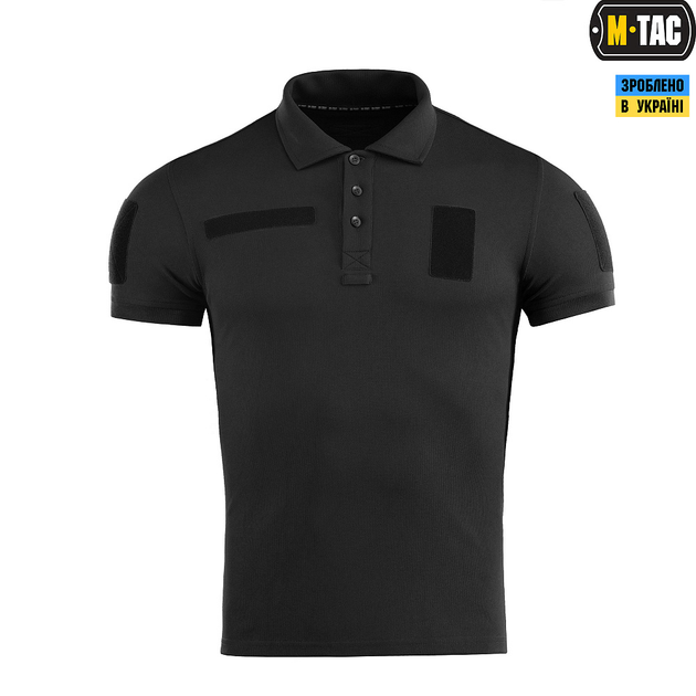 M-Tac поло тактическое 65/35 Black 3XL - изображение 2