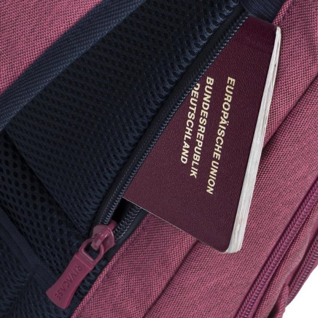 Рюкзак для ноутбука RIVACASE 7760 15.6" Red (RC7760_RD) - зображення 9