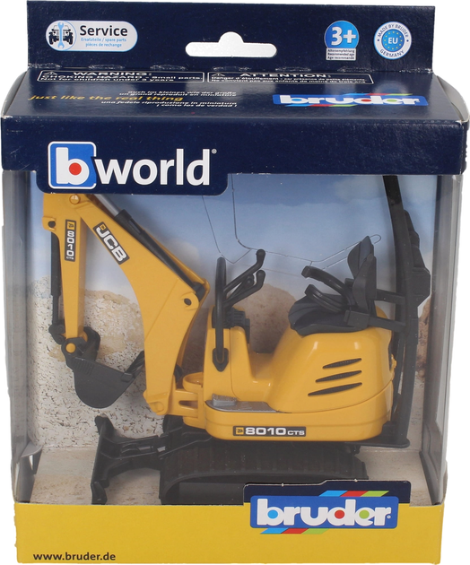 Іграшковий мікроекскаватор JCB 8010 CTS (4001702620035) - зображення 4