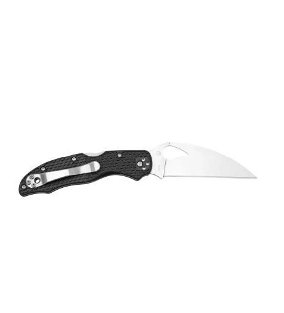 Нож складной Spyderco Byrd Harrier 2 Wharncliffe Black тип замка Back Lock BY01PBKWC2 - изображение 1