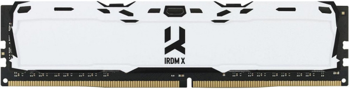 Оперативна пам'ять Goodram DDR4-3000 8192MB PC4-24000 IRDM X White (IR-XW3000D464L16S/8G) - зображення 1
