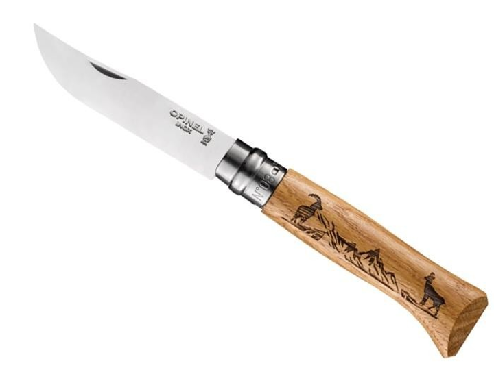 Складаний ніж 85мм, дуб Opinel Animalia Chamois 08 002336 - зображення 2