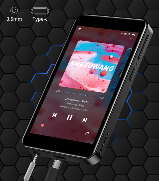 MP3 MP4 плеєр JNN X15 Hi-Fi 8Gb 3.6" Bluetooth and Wi-Fi - зображення 12