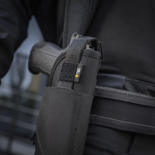 Кобура M-Tac универсальная Elite Rights Black - Фото 11 Кобура M-Tac универсальная Elite Rights Black - изображение 11