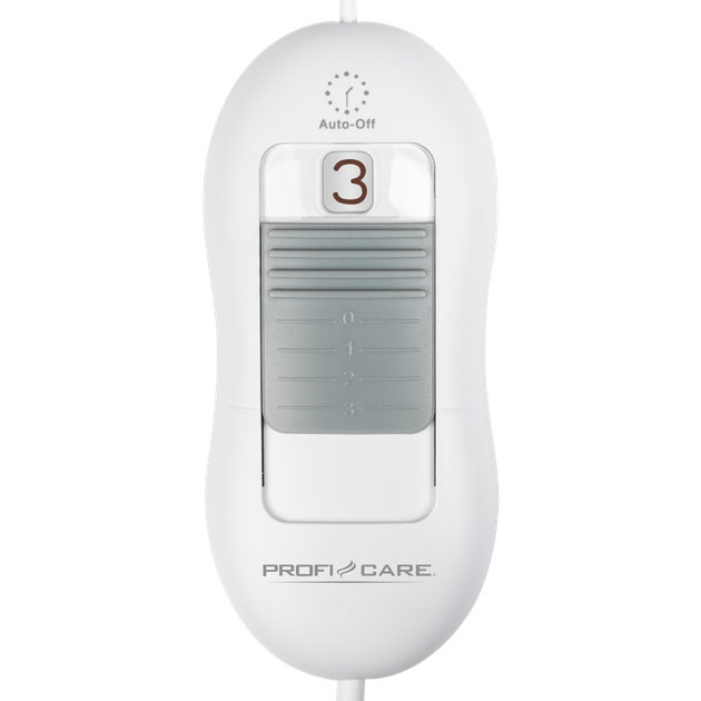 Електрогрілка для ніг Profi Care PC-FW 3058 3 рівні нагріву 100 Вт Grey (PC-FW 3058) - зображення 3