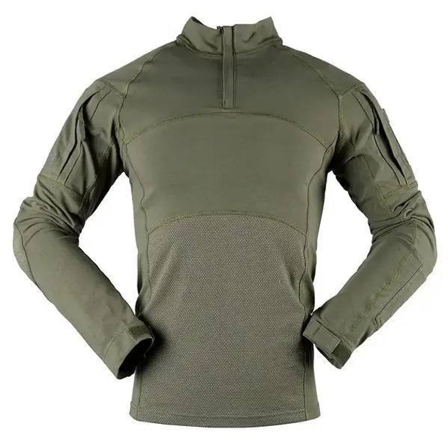 Мужской Крепкий Убакс С Усиленными Локтями Боевая Рубашка Убакс COMBAT SHIRT 3XL Олива - изображение 1