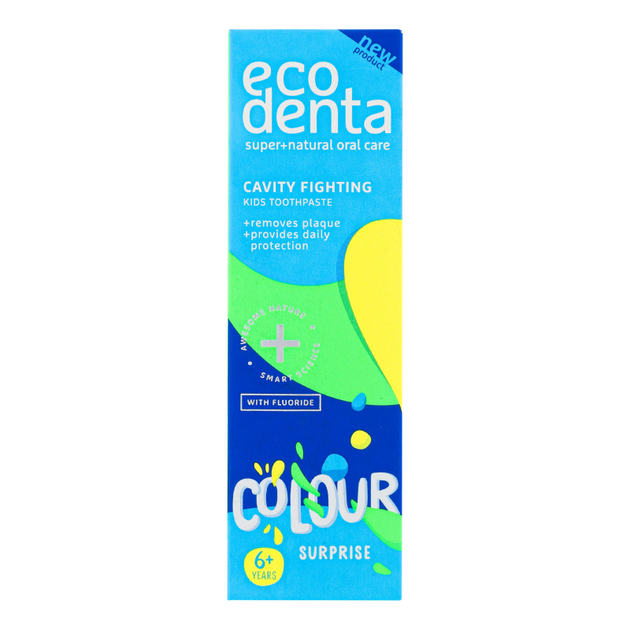 Pasta do zębów Ecodenta do codziennego użytku Colorful Surprise 75 ml (4770001002490) - obraz 1