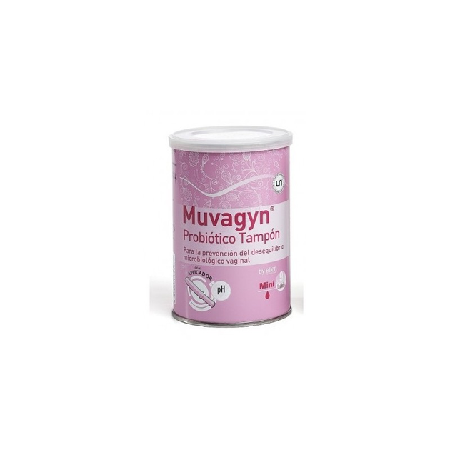 Czopki do higieny intymnej Muvagyn Mini Probiotic Buffer With 9 szt Applicator 14 g (8470001725677) - obraz 1
