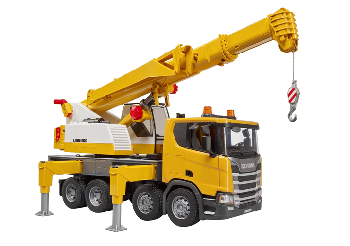 Ciężarówka z żurawiem Bruder Scania Super 560R 03571  (4001702035716) - obraz 3