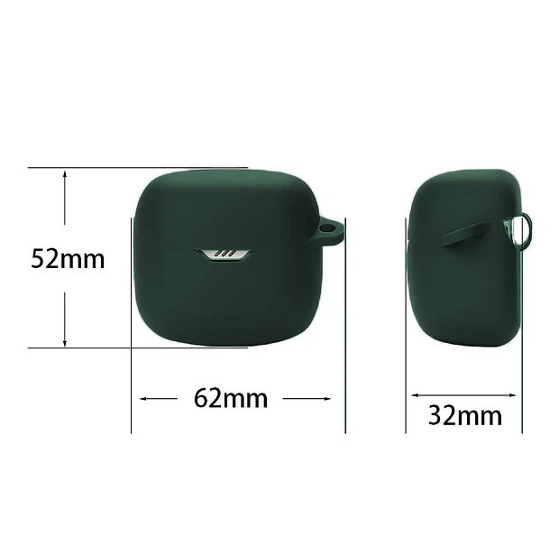 Чехол Silicon BeCover для JBL Tune Flex TWS Dark Green (BC_710186) - Фото 3 Чехол Silicon BeCover для JBL Tune Flex TWS Dark Green (BC_710186) - изображение 3