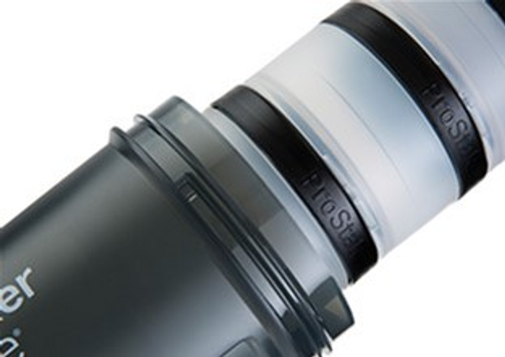 Шейкер BlenderBottle Pro45 з кулькою 1.3 л Сірий з білим (Pro 45 Grey / White (ORIGINAL)) - зображення 7