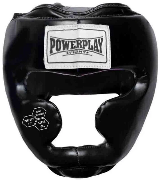 Боксерский шлем PowerPlay 3043 XS Черный (PP_3043_XS_Black) - изображение 6