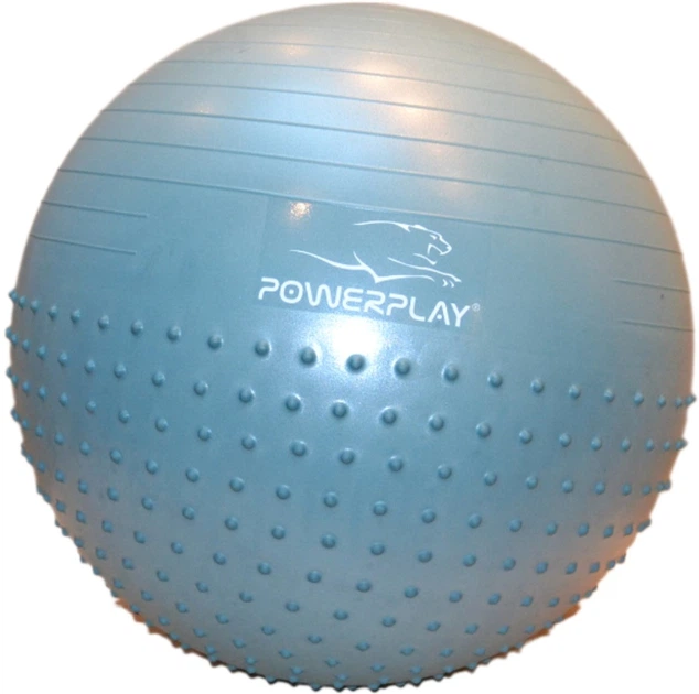 Мяч для фитнеса PowerPlay 4003 65 см Зелений (PP_4003_65_Green) - изображение 5