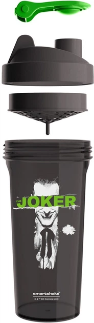Шейкер спортивний SmartShake Lite 800 мл DC Joker (10781001) - Фото 3 Шейкер спортивний SmartShake Lite 800 мл DC Joker (10781001) - зображення 3