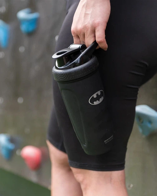 Шейкер спортивний SmartShake Reforce 900 мл DC Batman Logo (11150601) - зображення 4