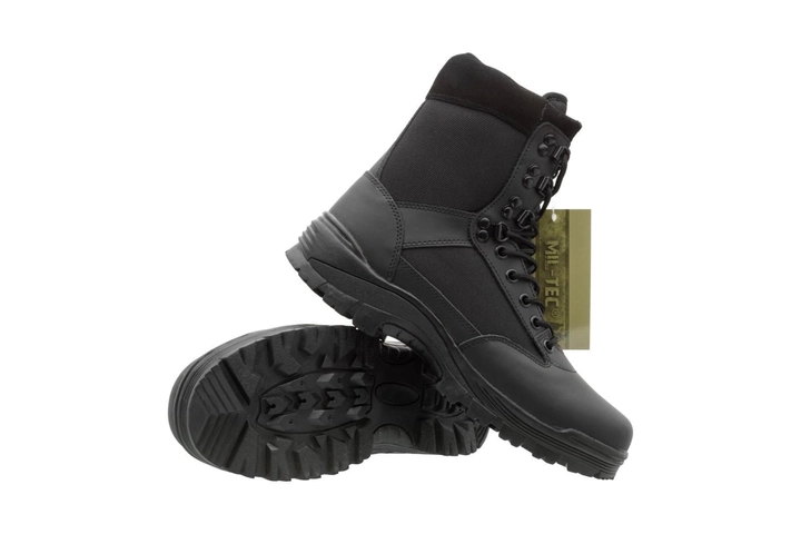 Ботинки Mil-Tec Tactical boots black на молнии Германия 41 - изображение 1