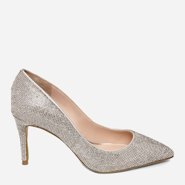 Czółenka damskie na obcasie Steve Madden Lillie Pump (crystal) SM11000728-968 41 26.2 cm Srebrne (8719484770782) - obraz 1