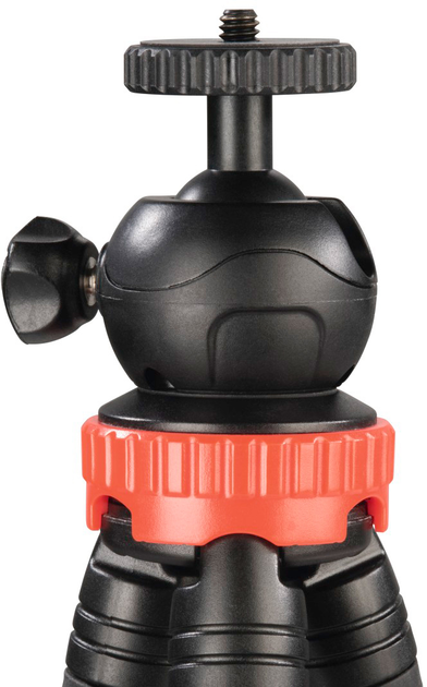 Statyw Hama FlexPro 23-105 cm Red (4007249046208) - obraz 6