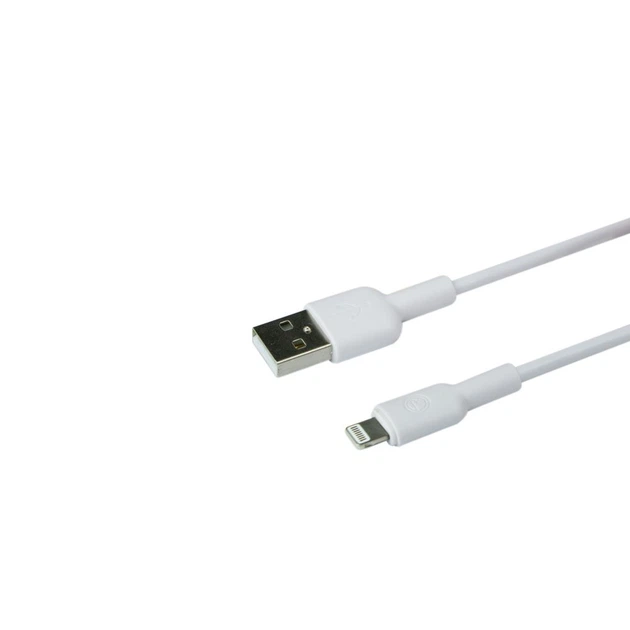 Зарядний пристрій Ridea RW-11311 Element c кабелем Lightning 2.1 A Біле Fast Charging - зображення 4