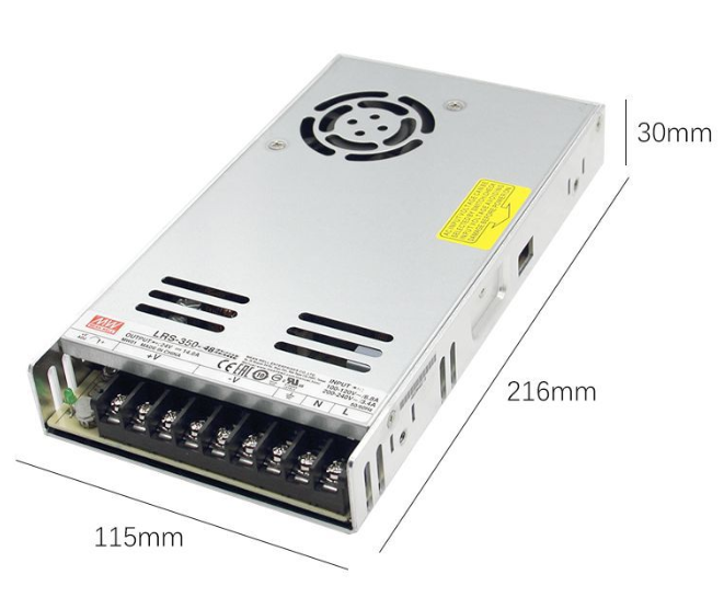Блок живлення Mean Well 350W 48V (LRS-350-48) - 7771071 - изображение 4