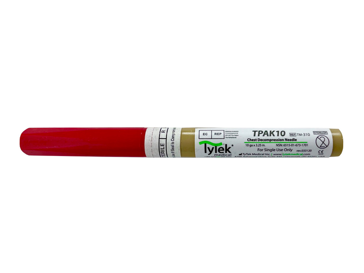 Декомпрессионная игла Pneumothorax Needle TyTek Medical TPAK 10G - изображение 1