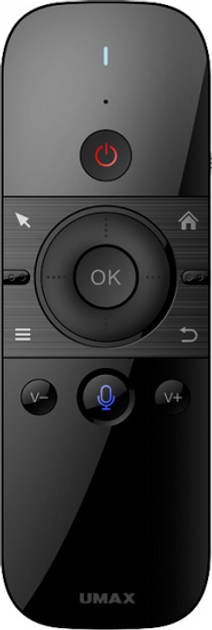 Mysz bezprzewodowa Air Mouse UMAX M1 UMM210M1 Czarna (8595142719108) - obraz 3