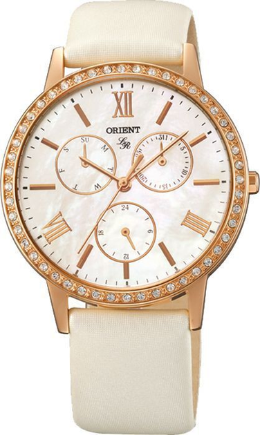 Женские часы ORIENT FUT0H002W Слоновая кость фианит – фото, отзывы ...