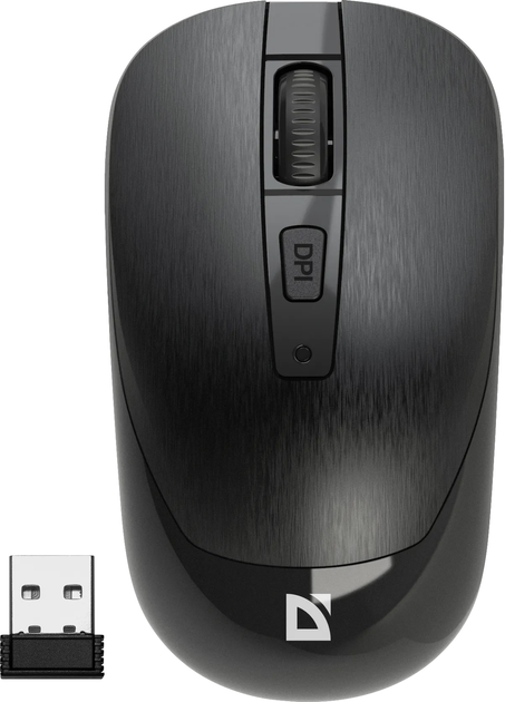 Мышь Defender Wave MM-995 Wireless Black (4745090821864) - изображение 1