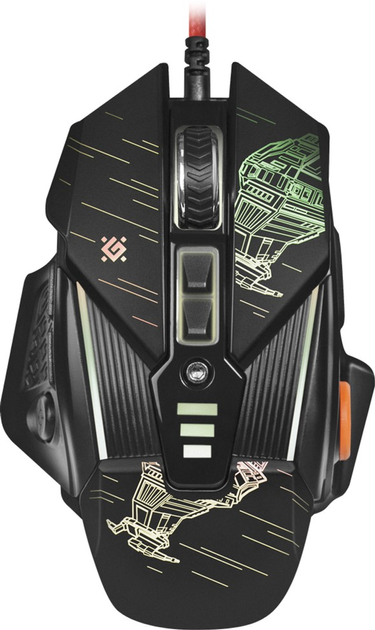Mysz Defender sTarx GM-390L Black (4714033523905) - obraz 1