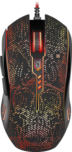Mysz Defender OverLord GM-890 USB Black (4714033528900) - obraz 3