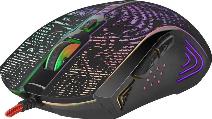 Mysz Defender OverLord GM-890 USB Black (4714033528900) - obraz 6