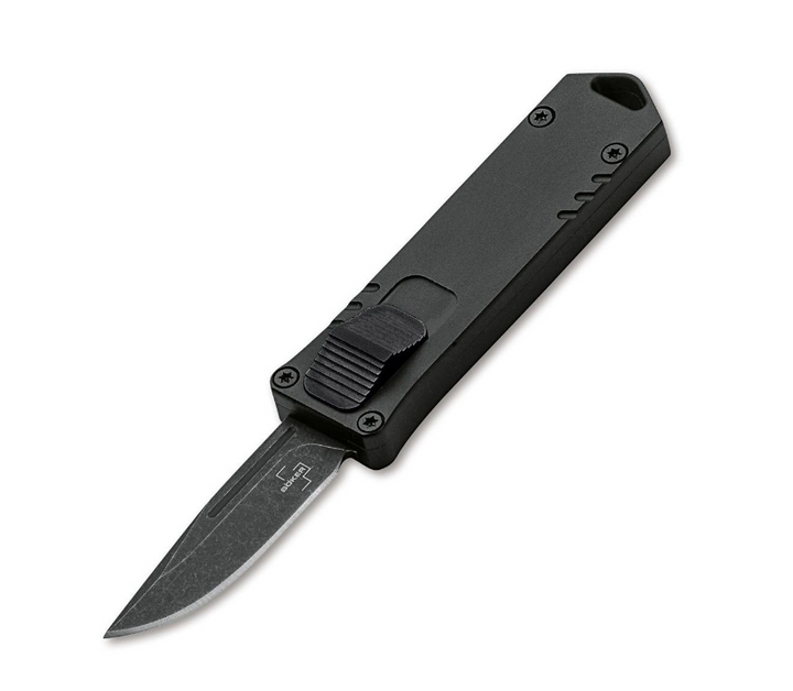 Складной Пружинный Нож Boker Plus USA USB OTF Черный 06EX270 - изображение 1