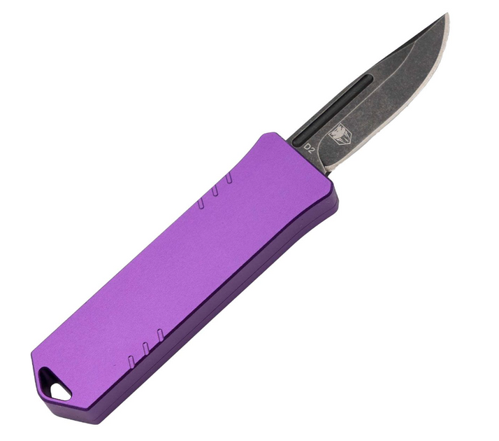 Складной Пружинный Нож Boker Plus USA USB OTF Фиолетовый 06EX277 - изображение 2