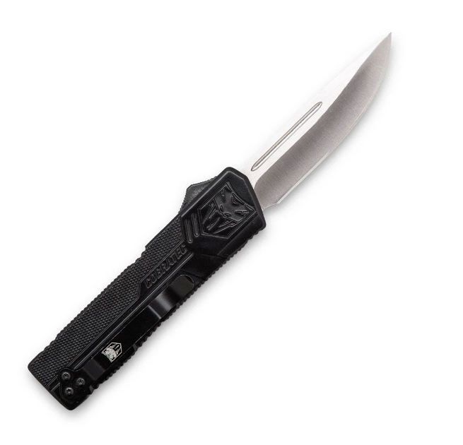 Складной Пружинный Нож CobraTec D2 Lightweight OTF Черный 06CT007 - изображение 2