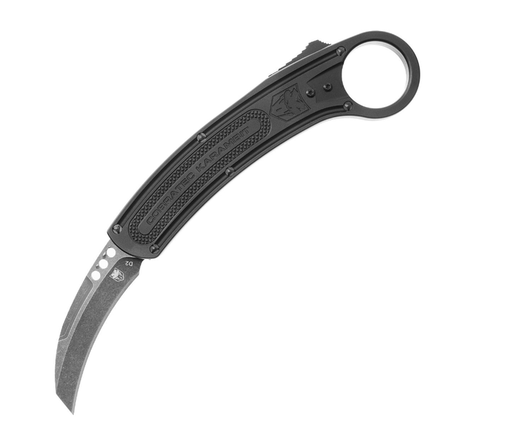 Складаний Пружинний Ніж CobraTec OTF Karambit CTBK-RH 06CT003 - зображення 1