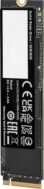 Dysk SSD Gigabyte Aorus Gen4 7300 1TB M.2 NVMe PCIe 4.0 x4 3D NAND (TLC) (AG4731TB) - obraz 3