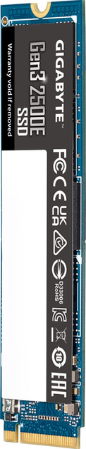 Dysk SSD Gigabyte Gen3 2500E 1TB M.2 NVMe PCIe 3.0 x4 3D NAND (QLC) (G325E1TB) - obraz 5