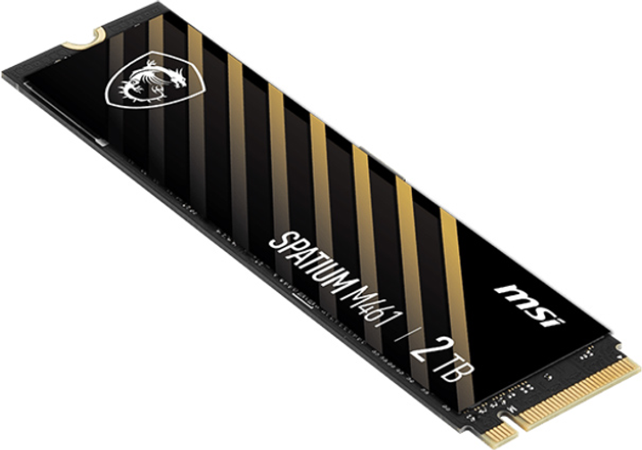 Dysk SSD MSI Spatium M461 2 TB NVMe M.2 2280 PCIe 4.0 x4 QLC (S78-440Q550-P83) - obraz 3
