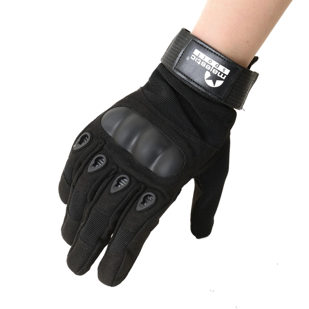 Тактические перчатки Majestic Sport M-TG-B-M (M) Black - изображение 2