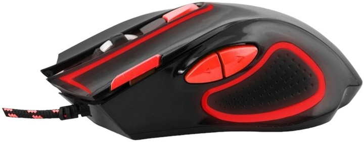 Mysz Esperanza MX401 Hawk USB Black/Red (EGM401KR) - obraz 3