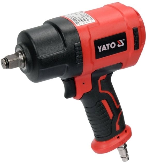 Гайковерт ударный пневматический YATO квадрат 1/2" F=1560 Nm потреб ...