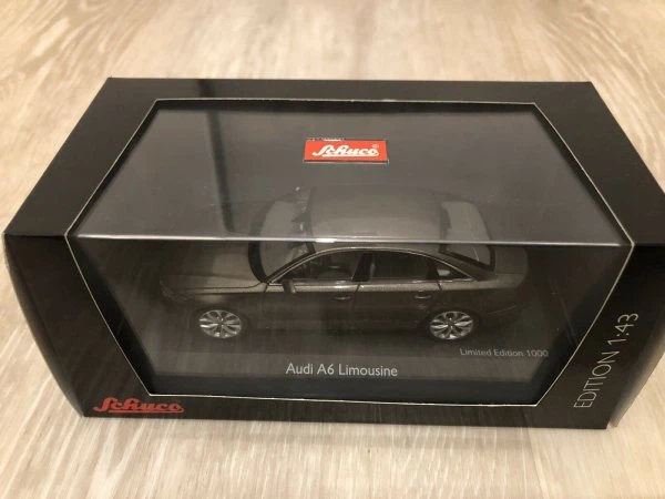 Модель автомобіля Audi A6 (C7) Dakota Grey by Schuco, Scale 1:43