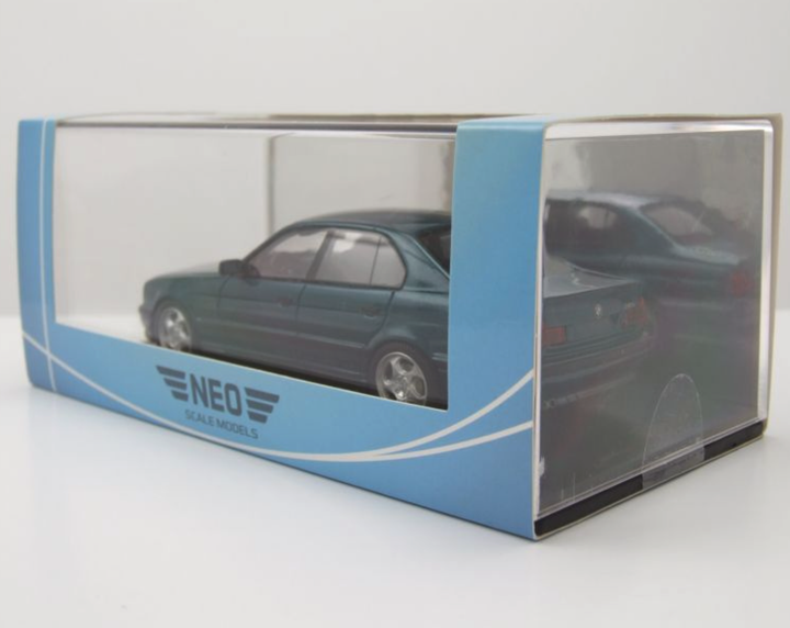 ミニカー BMW_INDEPENDENT Модель автомобіля BMW M5 (E34) Dark Green Metallic by Neo Scale