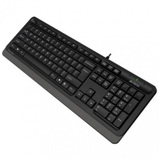 Клавиатура A4Tech Fstyler FK10 (Grey) USB. Клавиутура для ПК Черно-серая с лазерной гравировкой клавиш - Фото 2 Клавиатура A4Tech Fstyler FK10 (Grey) USB. Клавиутура для ПК Черно-серая с лазерной гравировкой клавиш - изображение 2