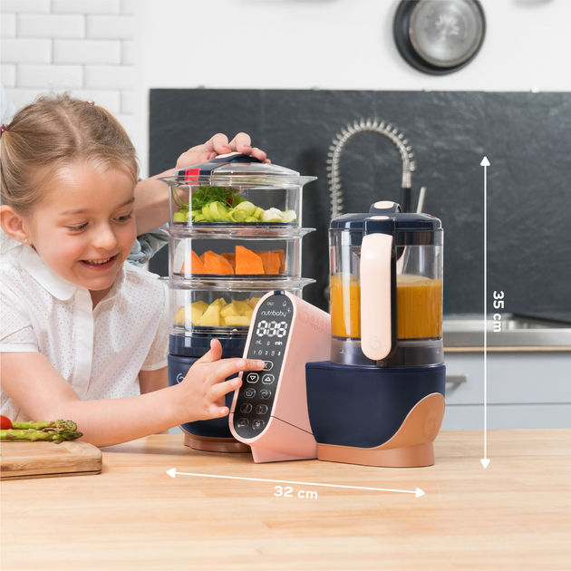 Блендер-пароварка Babymoov Nutribaby + XL (A001127) (3661276161573) - зображення 6