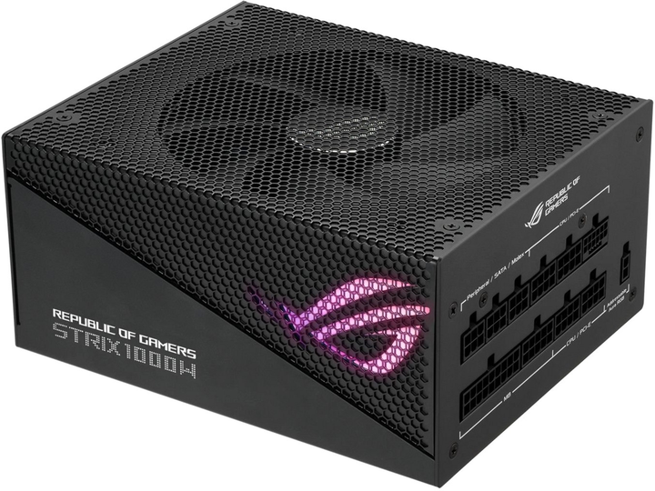 Блок живлення Asus ROG Strix PCIE5 1000 Вт Aura Edition (ROG-STRIX-1000G-AURA-GAMING) - зображення 1