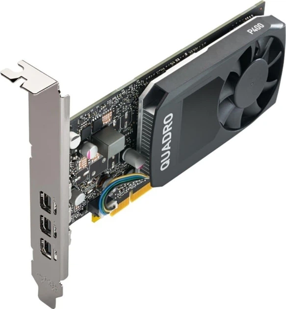 Видеокарта PNY QUADRO P400 2GB GDDR5 64B (VCQP400V2-PB) - изображение 3