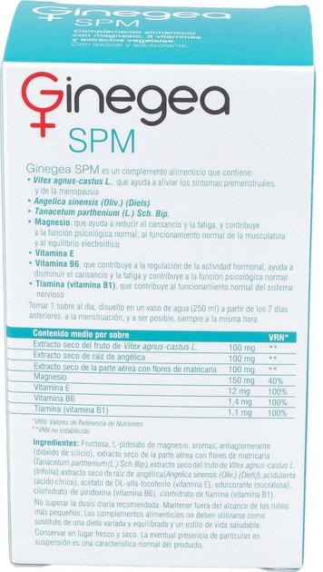 Suplement diety Menarini Ginegea SPM 6 g x 14 saszetek (8437010967078) - obraz 3