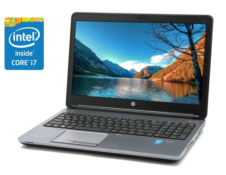 Ноутбук HP ProBook 650 G1 / 15.6" (1920x1080) TN / Intel Core i7-4800MQ (4 (8) ядра по 2.7 - 3.7 GHz) / 8 GB DDR3 / 750 GB HDD / Intel HD Graphics 4600 / WebCam / DVD-ROM / Win 10 Pro б/у - Фото 1 Ноутбук HP ProBook 650 G1 / 15.6" (1920x1080) TN / Intel Core i7-4800MQ (4 (8) ядра по 2.7 - 3.7 GHz) / 8 GB DDR3 / 750 GB HDD / Intel HD Graphics 4600 / WebCam / DVD-ROM / Win 10 Pro б/у - изображение 1